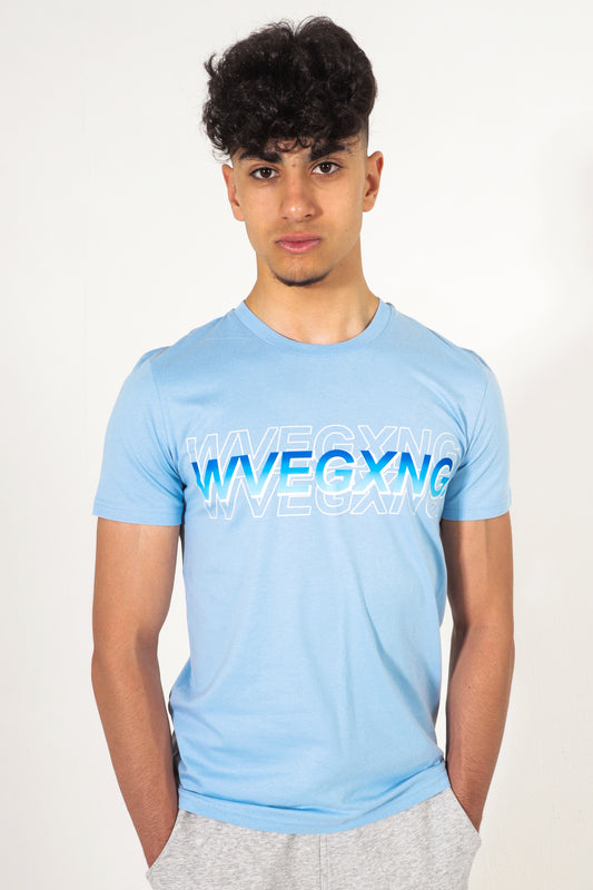 WVE GXNG Baby Blue T-Shirt